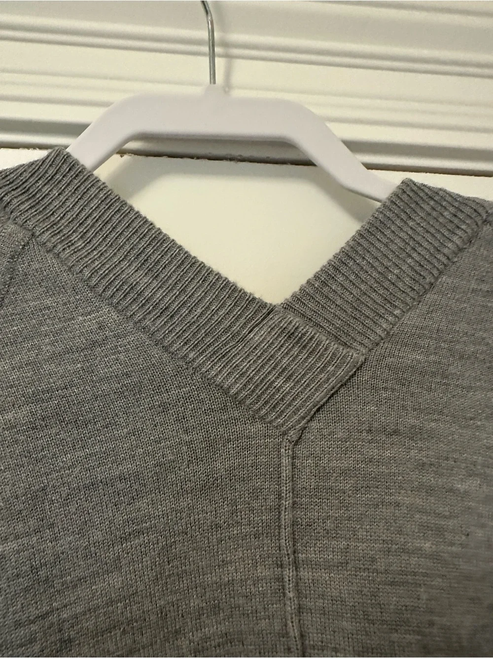 lululemon athletica Reversible Gray Open-Front Cardigan with Pockets